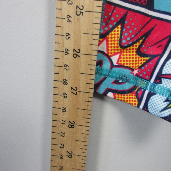 Constantly Varied Gear Leggings Women M Comic Book Pop Art Print Athleisure 242 - Picture 11 of 11